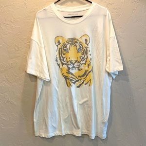 AERIE Oversized Tiger Tee L/XL